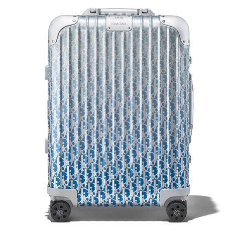 rimowa dior luggage price|dior rimowa sling bag.